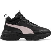 Resim Puma Cassia Via Kadın Siyah Spor Ayakkabı 39130908 I-77 001 