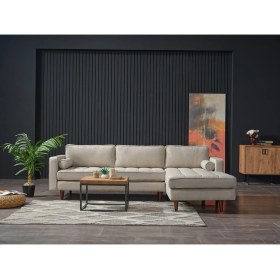 Resim Vipa Rio Beyaz Sağ Sabit Oturum 2+R Köşe Takımı 