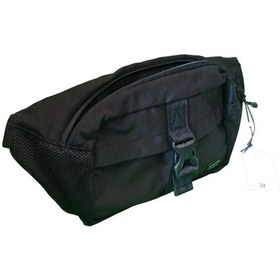 Resim Jack & Jones Jacashford Mesh Büyük Bel Çantası Siyah 12233476 Siyah 