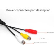 Resim Serfhyff 5 Inç Tft LCD HD800X480 Ekranlı Araba Monitör Aynası 2 Video Girişi ile (Yurt Dışından) 