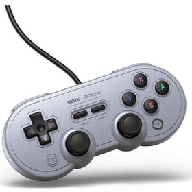 Resim 8bitdo Sn30 Pro Usb Kablolu Oyun Kolu Gamepad For Switch, Windows 