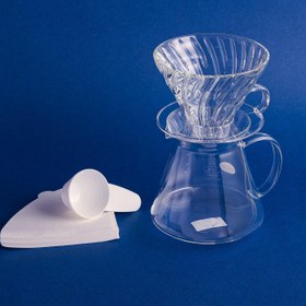 Resim Hario V60 Simply Cam Kahve Demleme Seti 