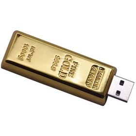 Resim Usb Flash Sürücü 128gb Son Metal Külçe Altın Bar Usb 2.0 Flash Sürücü 64gb Cle Gold 32gb Diğer 