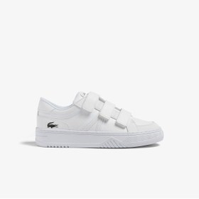 Resim Lacoste L001 Bebek Beyaz Sneaker 