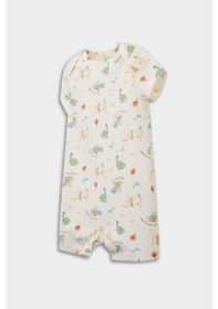 Resim DeFacto Erkek Bebek Yenidoğan Desenli Penye 2'li Kısa Kollu Tulum E4015A525SMOG307 