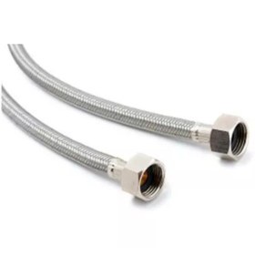 Resim Genel Markalar 1/2 1/2 Çelik Flex Bağlantı Hortum 70 Cm 