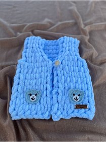 Resim SİHİRLİ ELLER Puffy bebek yeleği 