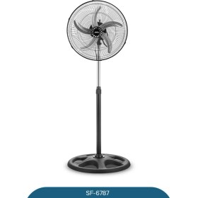 Resim Sinbo SF-6787 70 W Sanayi Tipi Ayaklı Vantilatör 3in1 Geniş Salınım Açısı ile Yüksek Performans 