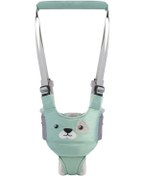 Resim Teltree 4 Mevsim Nefes Alabilen Bebek Yürüteç Taşıyıcı - Yeşil Havalandırmalı Sepet Tasarım 