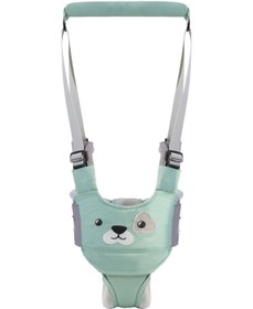 Resim Teltree 4 Mevsim Nefes Alabilen Bebek Yürüteç Taşıyıcı - Yeşil Havalandırmalı Sepet Tasarım 