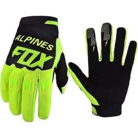 Resim Yingfu Yeşil Nfg-11 Korumalı Dört Mevsim Motosiklet Eldiveni, Kullanışlı Ve Uygun 