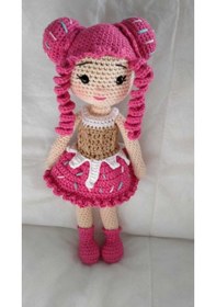 Resim Amigurumi Süslü Bebek 