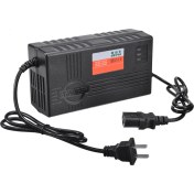 Resim Humble Scooter Tekerleği Için 60V 20AH Motosiklet Pil Şarj Cihazı 6 LED Ekran (Yurt Dışından) 