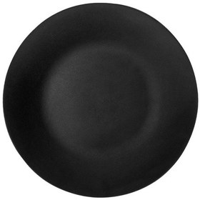 Resim Lava Döküm Yuvarlak Servis Tabağı Çap Ø 21cm.-bordo Bordo 