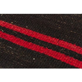 Resim Özel Sarı Kırmızı Rengi El Dokuma Kilim Paspas 