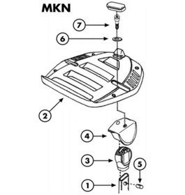 Resim Kappa Mkn Unıversal Alt Tabla Monolock 