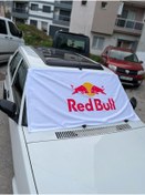 Resim as garaj BEYAZ REDBULL BÜYÜK OTOMOBİL HAVLU 