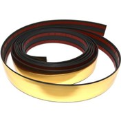 Resim Gold Altın Yapışkanlı Nikelaj Tampon Panjur Şeridi 30 MM 3 M 