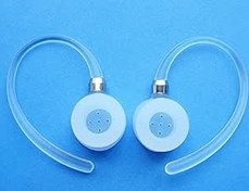 Resim Zotech Motorola Elite Flip HZ720, H17, H17txt, H19, H19txt, HX550, H525, H520 Kablosuz Cihaz için 2 Beyaz Gürültü İzole Kulaklık 