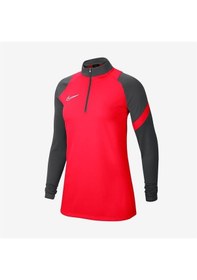 Resim Nike W Nk Df Acdpr Dril Top Kadın Antrenman Eşofman Üstü Kırmızı 