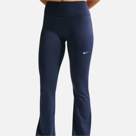 Resim Nike One Dri-Fit Tight High-Waisted Flared Useam Kadın Tayt 