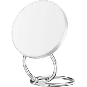 Resim Wiwu Wi-W027 Standlı Hızlı ve M-safe Şarj Özellikli Kablosuz Şarj Aleti 15W - Beyaz 