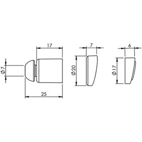Resim ASIR ARMATÜR Klozet Taharet Çubuk Ucu Krom Perlatör 