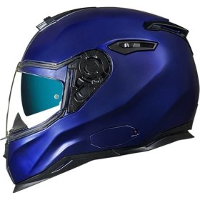 Resim Nexx SX.100 Mat Mavi Kask Small Beden 