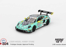 Resim 1:64 2023 Porsche 911 (992) GT3 R #28 HUBAUTO RACING MACAU GRAND PRIX 