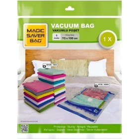 Resim Store Mania Ieg™ Jumbo Boy (73 cm x 130 Cm) Vakumlu Poşet - Vakumlu Hurç - Vakumlu Torba 