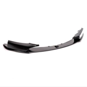 Resim BMW 1 Serisi F20 2015-2018 LCI MT Tampon İçin Ön Lip (Parlak Siyah) 