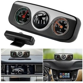 Resim Novahub 3ın1 Araba Araç Pano Termometre Higrometre Rüzgar Pusula Navigasyon 456394354 