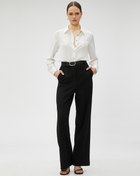 Resim Taşlı Gömlek Düğmeli Uzun Kollu 