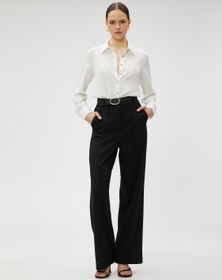 Resim Taşlı Gömlek Düğmeli Uzun Kollu 