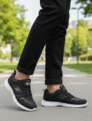Resim WALKWAY Siyah-Beyaz Erkek Mevsimlik Spor Ayakkabı Xstep 020-Cilt M (Byk No) 
