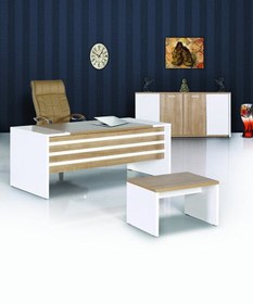 Resim Trio Ofis ve Büro Yönetici Makam Takımı 