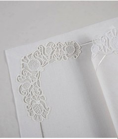 Resim Lara 4 Kişilik Amerikan Servisi & Peçete Beyaz 