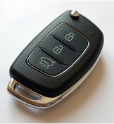 Resim SatışMax Hyundai Santa Fe 2013 2015 Sustalı Kumanda Kabı 3 Buton HYN17R Ucu 