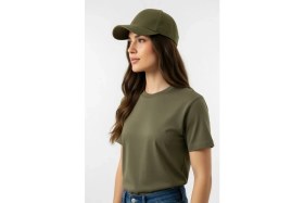 Resim Mollycrush Luxury Outdoor Unisex Haki Beyzbol Şapkası - Günlük ve Spor Kullanımına Uygun Pamuklu Kep Model 