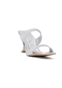 Resim Ayakkabı Fuarı Elit Pm161 K7000t Kadın Klasik Topuklu Ayakkabı Gümüş Gumus 