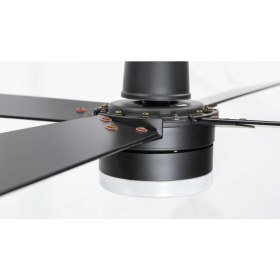 Resim Alsanfan Pilot Siyah Aydınlatmalı Uzaktan Kumandalı Tavan Vantilatörü 