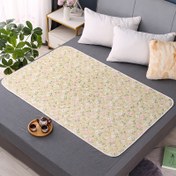 Resim 1 adet Yeniden Kullanılabilir Yatakta Yatan Hastalar İçin Bakım Pedleri - Kaymaz Menstrüel ve Evcil Hayvan Bakım Pedleri, Orta Emici, Dayanıklı Polyester, Ev Kullanımı İçin İdeal, Yatak Yanı Temel Gereksinimler | Dekoratif Yatak Takımı | Dayanıklı Kumaş, Kaymaz Yatak / Yatak Ped, Yatak Ped, Pee Önleme İçin Kauçuk Levha 