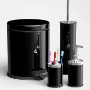 Resim Adalinhome Reyka Metal 4'lü Banyo Seti 5 Lt 