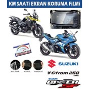 Resim Suzuki Gixxer Sf / V-Strom 250 Abs Motosiklet Ekran Km Koruyucu 