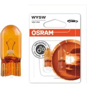 Resim Duolight Osram 12V 5W Dipsiz T10 Turuncu Park Ampulü (2 Adet) 