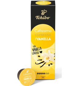 Resim Tchibo Cafissimo Espresso Vanilla Kapsül Kahve X 8 Adet 