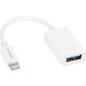 Resim Daders Home HY-XO48 Beyaz USB F To Lightning 10CM Kablolu Otg Çevirici 
