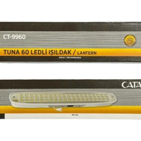 Resim Cata CT-9960 6W Şarjlı Tuna 60 Ledli Işıldak 