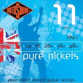 Resim Rotosound PN11 Pure Nikel Elektro Gitar Teli (11-48) 