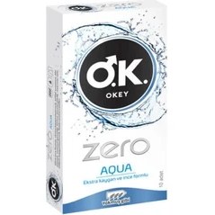 Resim Okey Prezervatıf Zero Aqua Extra 
